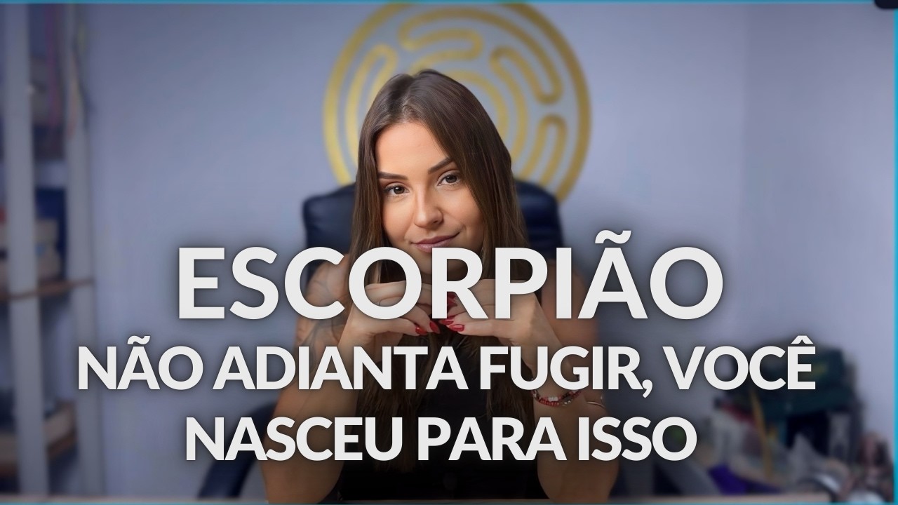 ESCORPIÃO ♏️: NÃO TEM PARA ONDE CORRER, VOCÊ NASCEU PARA ISSO. A TRANSFORMAÇÃO SERÁ INTENSA