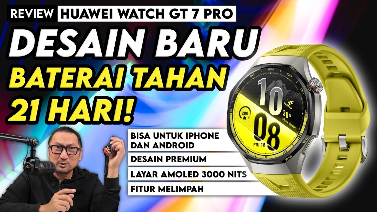 Medical Grade Health Management, Ultra Sports Tracking, Baterai 21 Hari: Huawei Watch GT 7 Pro