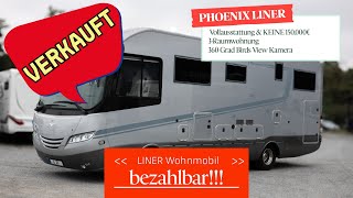 VERKAUFT: LINER bezahlbar Phoenix 8800 BML Wohnmobil Camper "3-Raumwohnung"