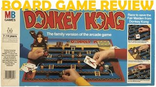 Vintage Donkey Kong Board Game - Review & Overview