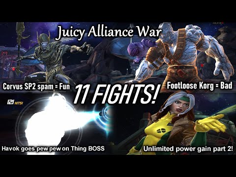 11 FIGHTS + BOSS CRAZY ALLIANCE WAR MUST WATCH!!!!