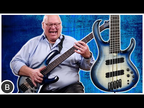 Ibanez BTB705LM 5-string multi-scale electric bass guitar 2024 - Cosmic Blue Starburst Low Gloss image 8
