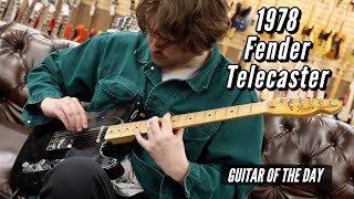 Video thumbnail for 1978 Fender Telecaster Black | Guitar of the Day by Normans Rare Guitars