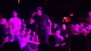 Jesse Malin Getting On Our Level...Literally--At Irving Plaza