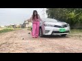 Sadaf Crushing Fruits With Her High Heel Stiletto Heel Mango Crushing