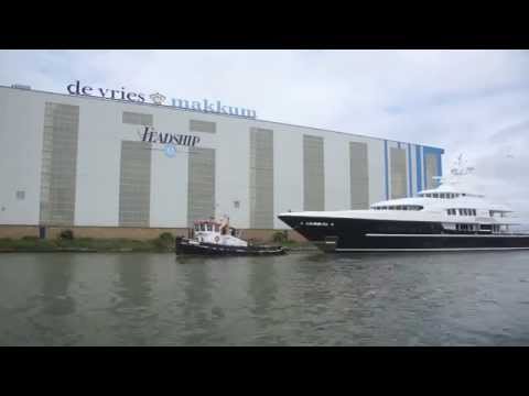 Lürssen Superyacht Podium relaunched at Feadship after refit