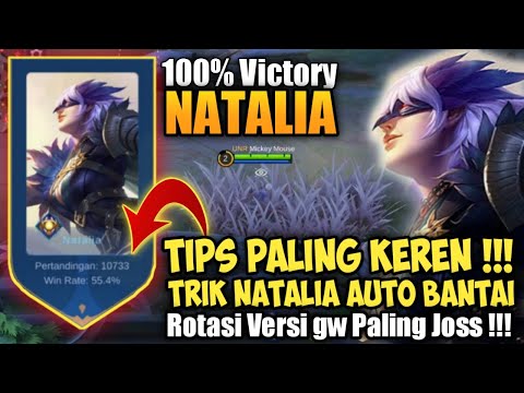 TOP 1 NATALIA GAMEPLAY EPISODE 83 - TOP 1 GLOBAL NATALIA BUILD - MOBILE LEGENDS