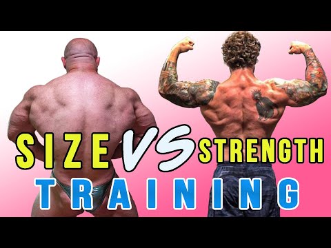 The Differences Between Training for Size Vs Strength