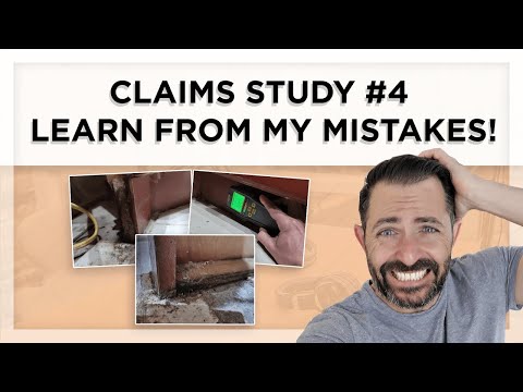 LEARN FROM MY MISTAKES! 🤦‍♀️ Claims Study #4 - Public Adjuster Training