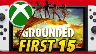 First 15 Min of Microsoft's Grounded on Nintendo Switch!