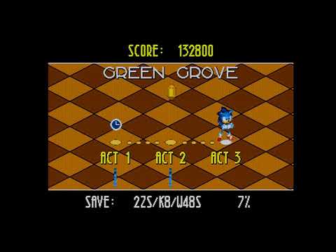 Sonic 3D Blast DX on Hardware (GameHut)