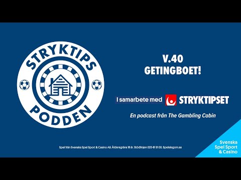 Stryktipset v.40 - Getingboet!
