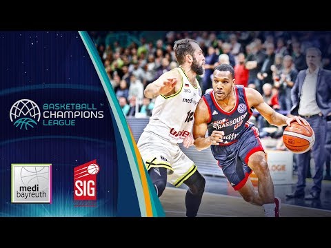 medi Bayreuth v SIG Strasbourg - Highlights - Basketball Champions League 2018-19