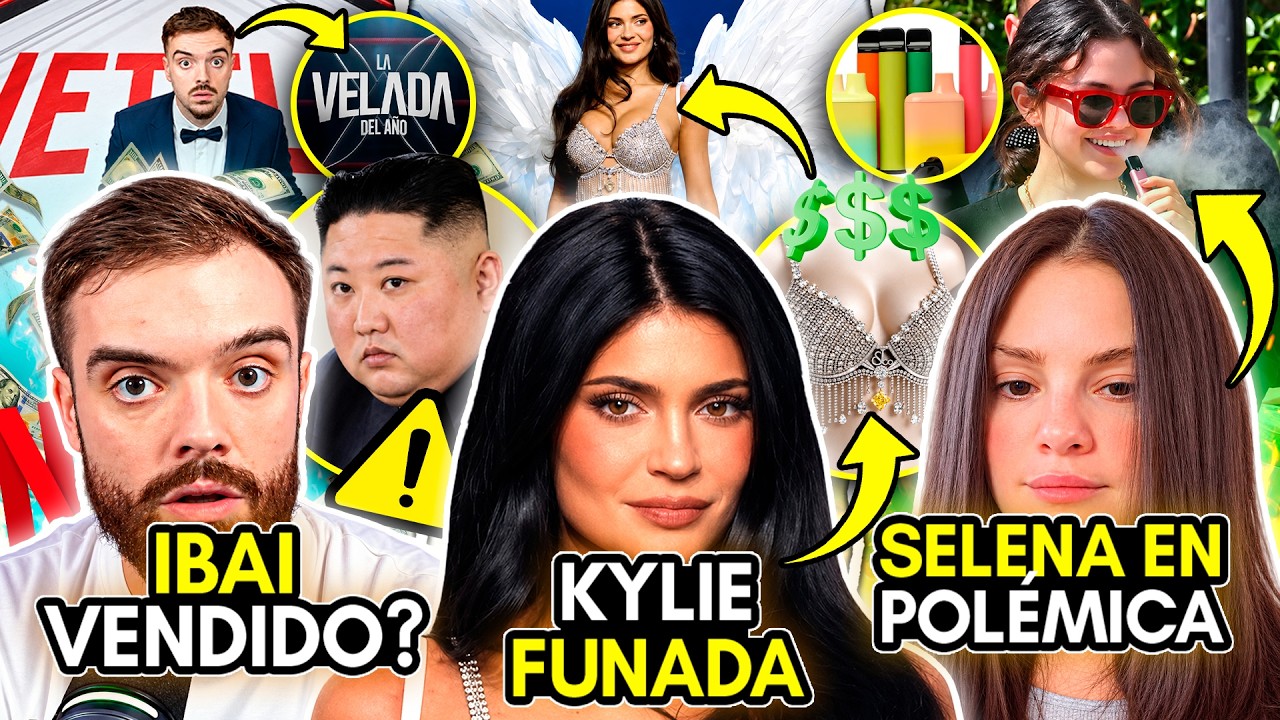 KYLIE JENNER FUNADA! SELENA GOMEZ en POLÉMICA! IBAI VENDIDO? COREA del NORTE en ALERTA!