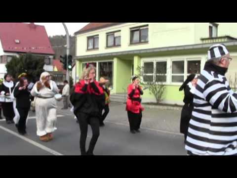 SFZ Rotenburg beim Faschingsumzug in Wasungen am 01.03.2014