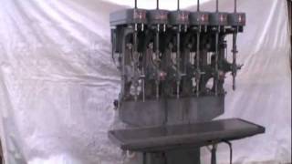 preview picture of video 'Allen 6-Spindle Drill Press, 1980, Model 2VB, Ref.#19-194 (SOLD)'