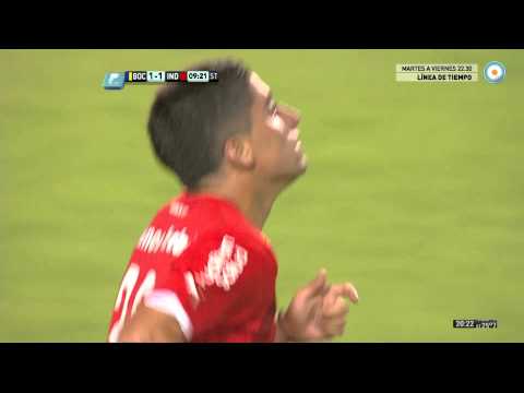 Gol de Pisano. Boca 1 - Independiente 1 | TPD2014 - Fecha 17