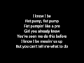 T-Pain feat. Chuckie & Pitbull - It's Not You (It's Me) (Lyrics)