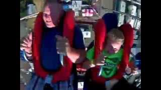 Sling Shot Ride at Clark County Fair 2015 Dylan and I