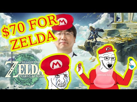 Zelda Tears Of The Kingdom At $70 For Nintendo Switch