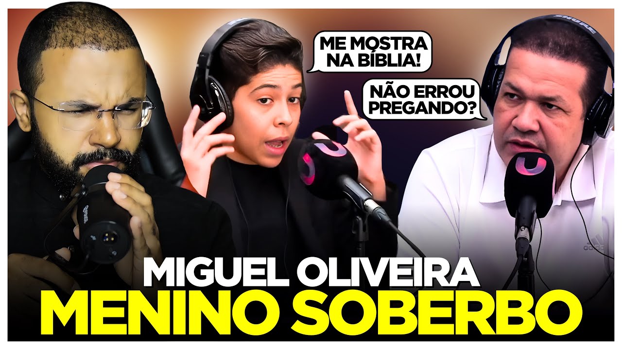 O COACHING MIRIM MIGUEL OLIVEIRA DESAFIOU OS PREGADORES - SOBERBA ABSURDA!