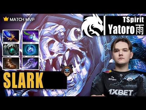 Slark Safelane | TSpirit.Yatoro | YATORO SLARK CAN EZ COUNTER MORPHLING | 7.32d Gameplay Highlight