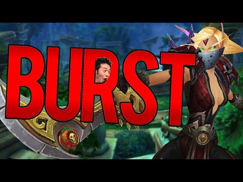 Arena Burst Combo - Outlaw Rogue PvP WoW Legion 7.2