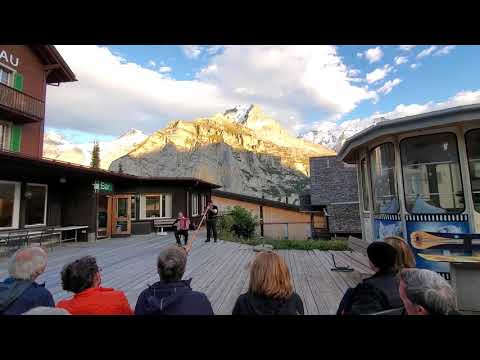 Alpenhorn and Accordion together