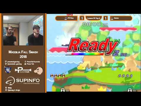 Vinz VS Damo - Top 8 LR1 Melee Singles - Massilia Fall Smash 2018