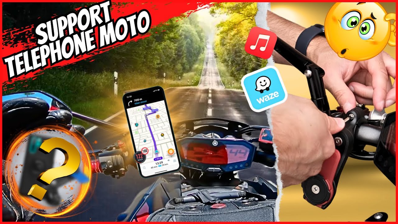 QUEL SUPPORT TÉLÉPHONE MOTO CHOISIR EN 2023  🤔 [QUADLOCK]