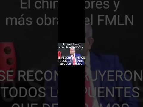 El chino Flores y los puentes derribados