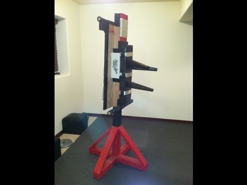 Do It Yourself Wing Chun Martial Arts Striking Station