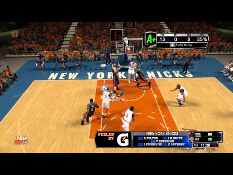 NBA 2k14 Center PF Season awards and start of playoffs