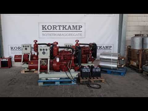 7x Iveco Stromaggregat 25/30 KVA - Notstromaggregat - Generator