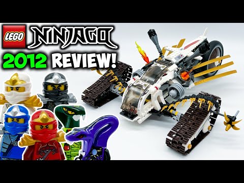 2012 Ultra Sonic Raider Review! LEGO Ninjago Rise of the Snakes Set 9449