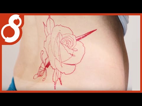 S8 RED TATTOO STENCIL TRANSFER PAPER PACK - фото 1 - id-p2171686864