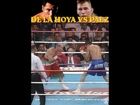 Oscar De La Hoya vs Jorge Paez July 29, 1994 #boxing #knockout