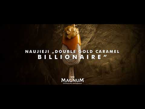 Magnum Double caramel Ice cream Billionaire 6sec  LIT