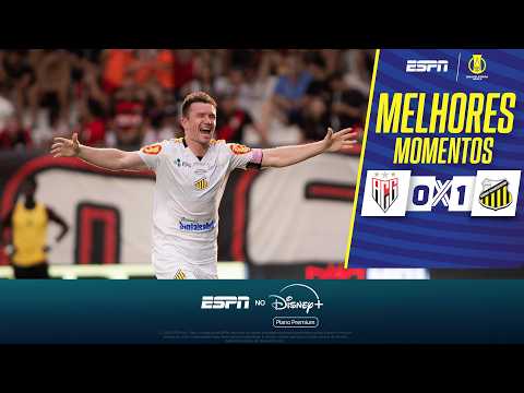 Gols e lances de Atlético-GO x Novorizontino