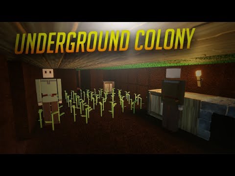 UNDERGROUND COLONY | RULING OVER PEASANTS! - Colony Survival #1