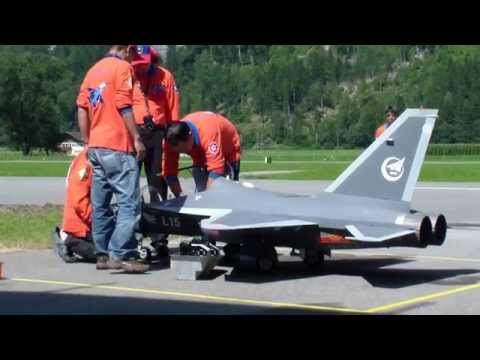RC Turbine Jet Hongdu L-15 Jet World Master 2013 Team Hong Kong China
