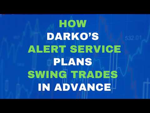 How Darko’s Alert Service Plans Swing Trades in Advance