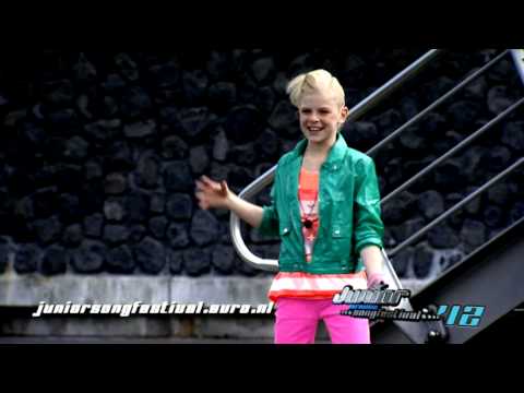 Junior Songfestival - Femke met Tik Tak Tik - Winnaarsclip (2012)