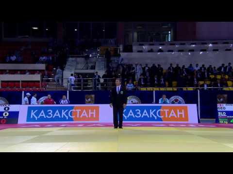 Judo Grand prix Almaty 2016: Askhat TELMANOV (KAZ) - Amartuvshin DASHDAVAA (MGL)