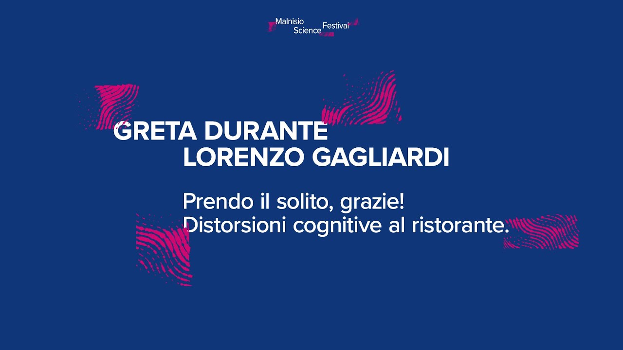 Non è la zebra - Prendo il solito, grazie! Distorsioni cognitive al ristorante.