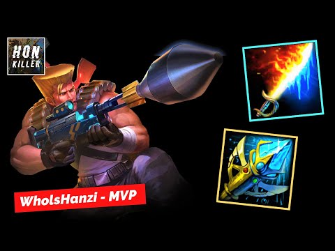 HoN Master Of Arms DAWNBRINGER with STAFF OF THE MASTER - MVP