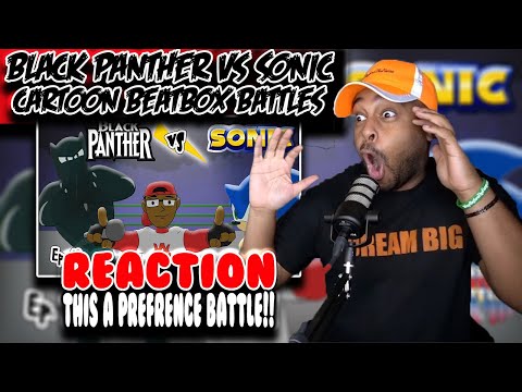 Black Panther Vs Sonic ( Cartoon Beatbox Battles ) | Reaction
