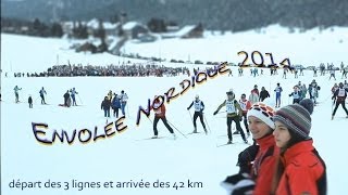 preview picture of video 'Envolée Nordique 2014, 39ème édition par Nature Odyssée Jura à Chapelle des Bois'