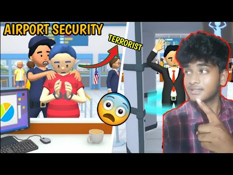 I became airport security  /Airport security gameplay in tamil/on vtg! - YouTube