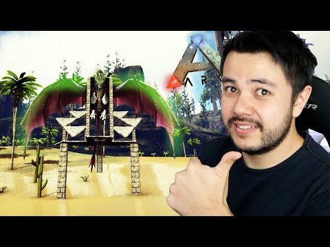 ARK PRIMITIVO #95 - Derrubei o DRAGÃO mais FORTE do Servidor!
